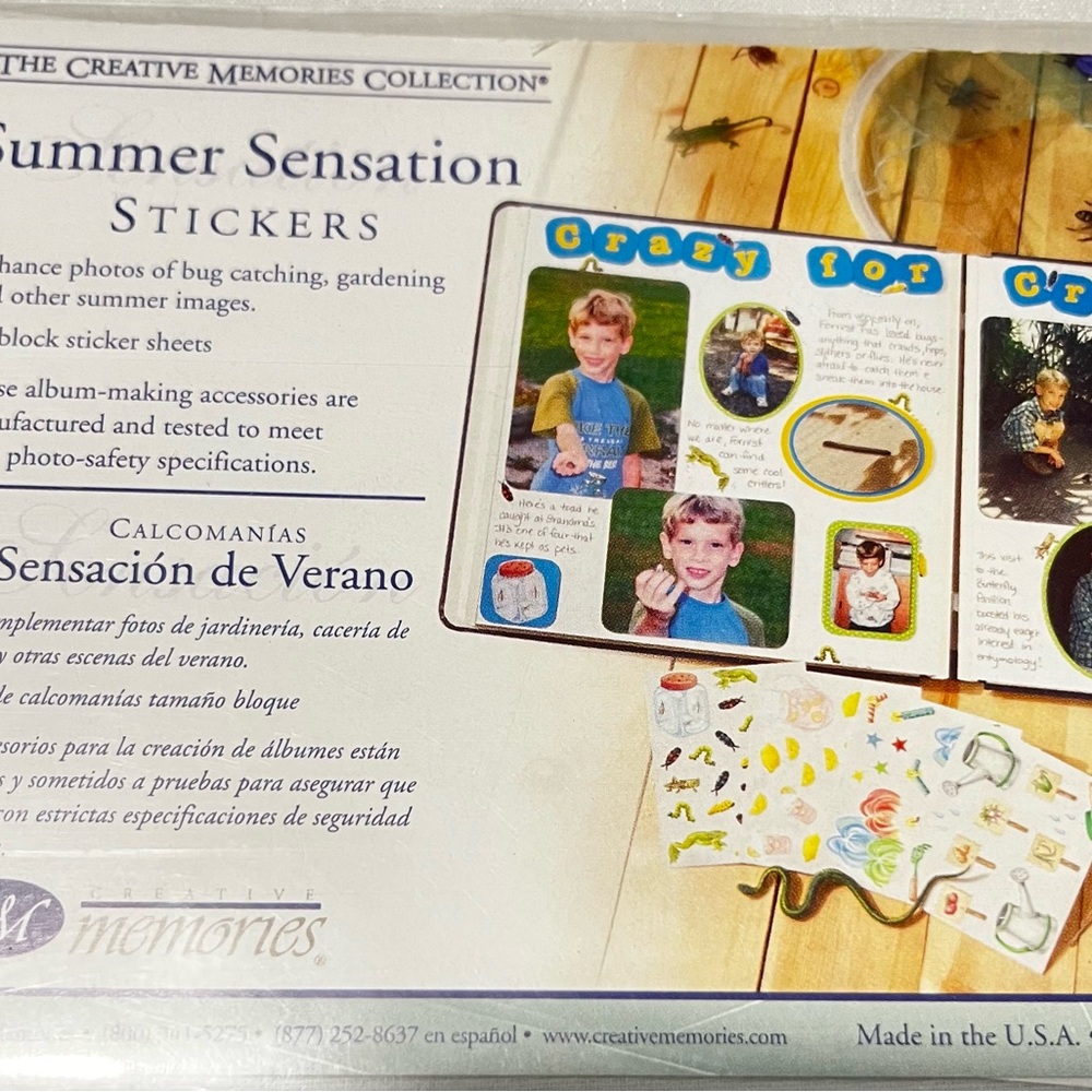Creative Memories Summer Sensation Sticker Set
